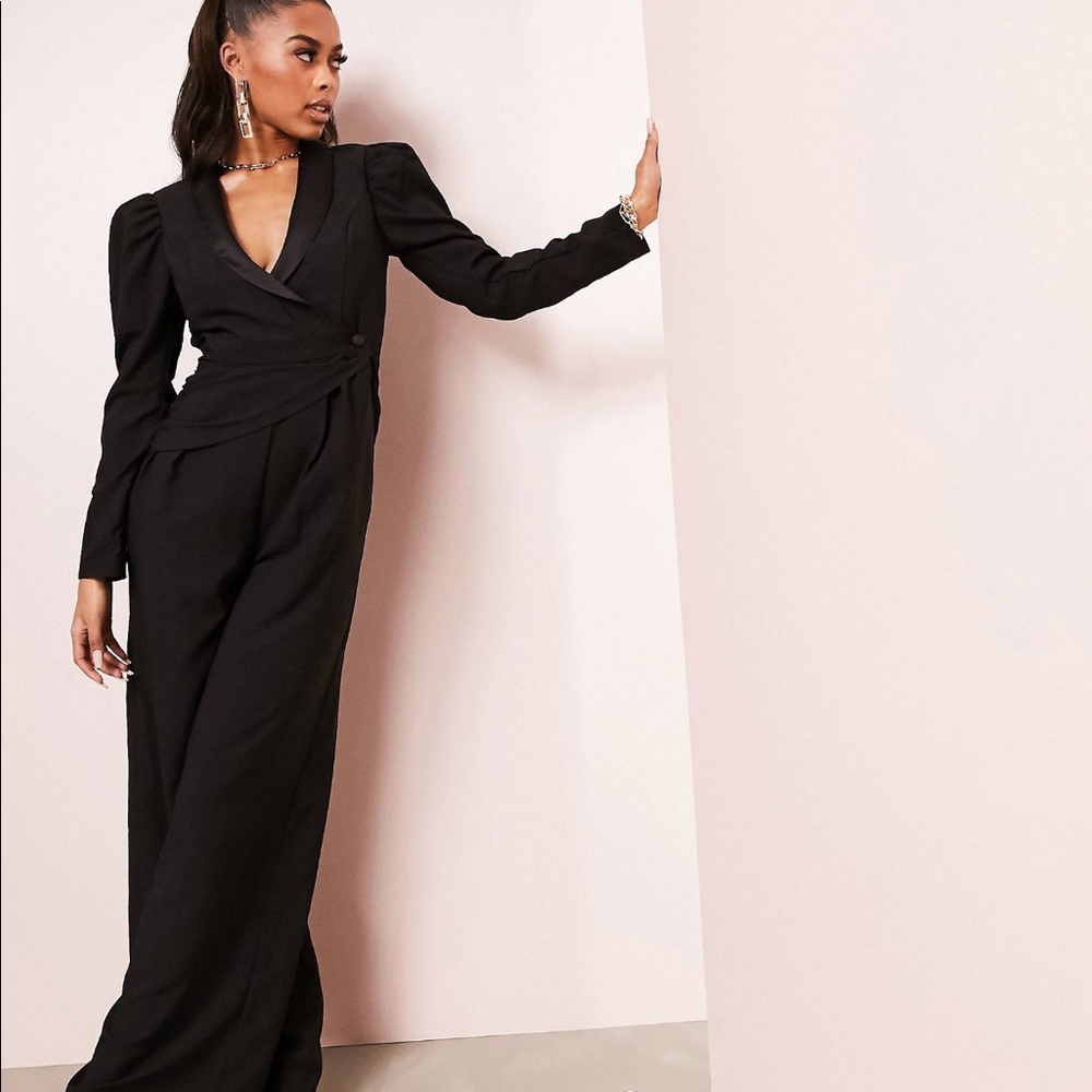 Asos Design Tuxedo Jumpsuit - image 1